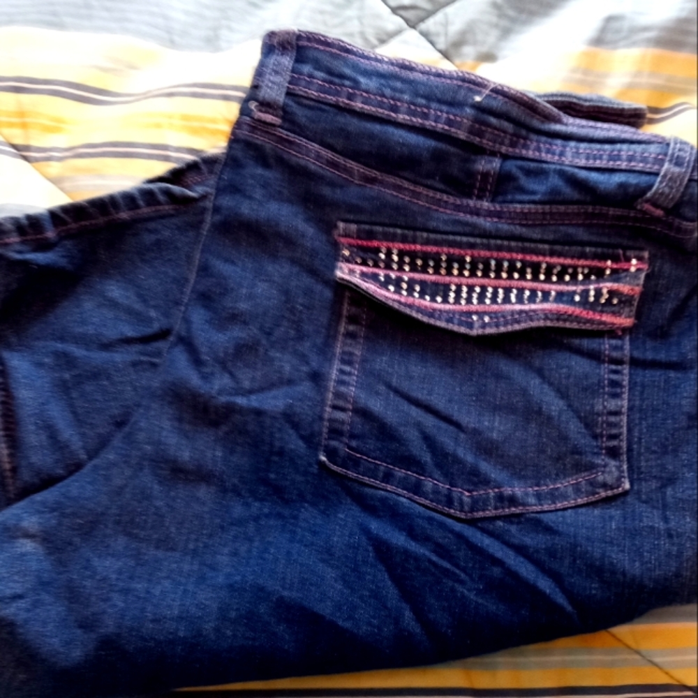 Women's denim jeans by Vintage Harlem . Size 22 Stretch type pants